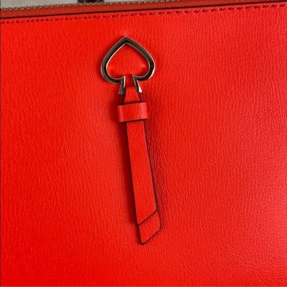 Kate Spade New York Adel Zip Top Crossbody in Beautiful Geranium 857 NWOT - Picture 3 of 11